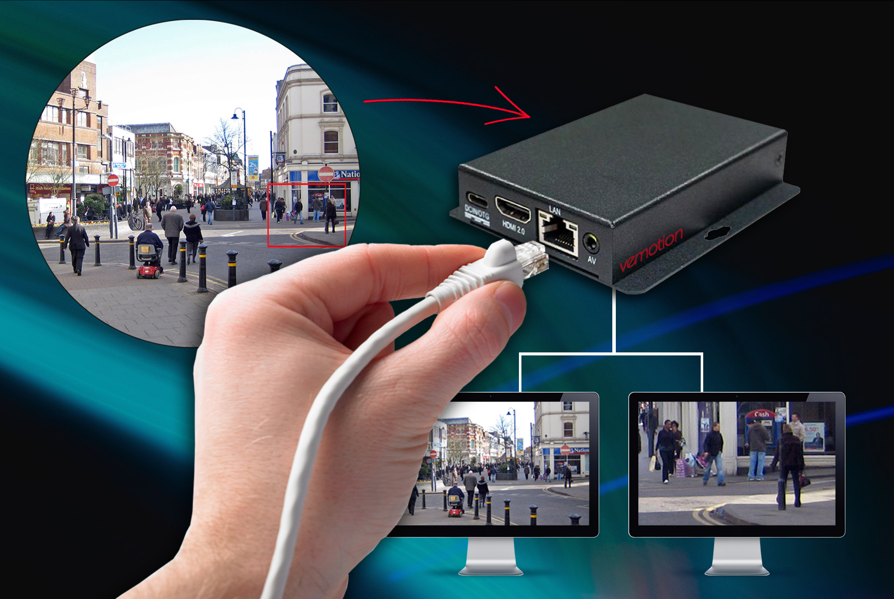 VB-200 Small form factor 2-channel live video encoder and recorder